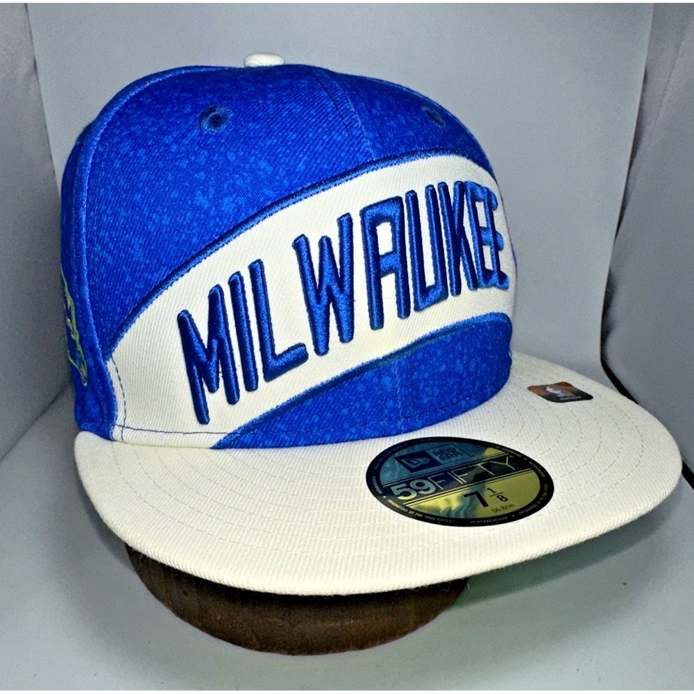 New Era NBA Men's Milwaukee Bucks 2023 City Edition 9FIFTY- 7 1/8 Fitted - (003)